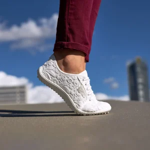 Sneaker^leguano Amalfi Barfußschuhe Für Damen Bianco