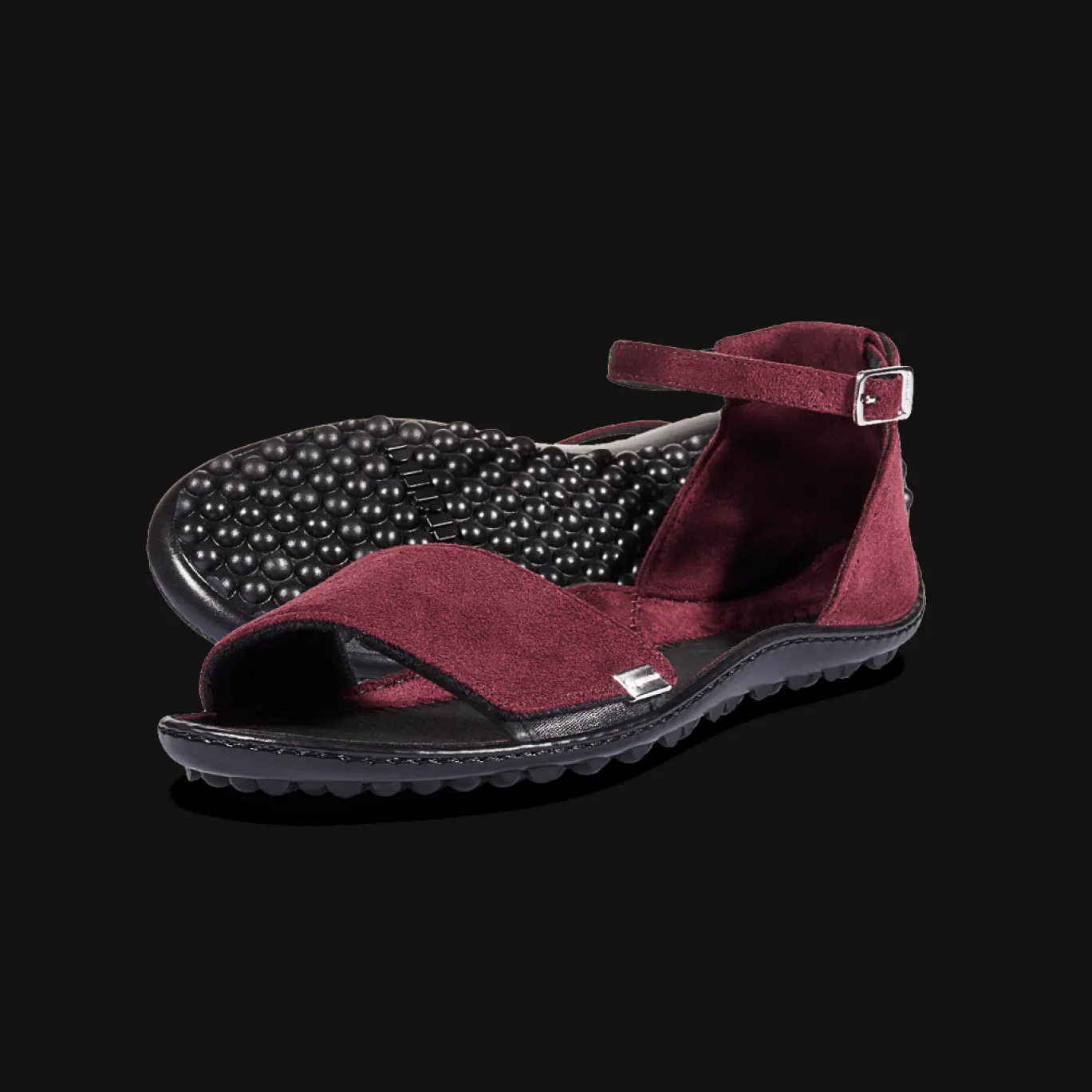 jara-barfusandale-fr-damen-nlVYwvAq-2.webp Sandalen^leguano Jara Barfußsandale Für Damen Bordeaux